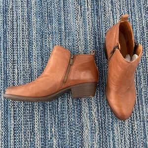 Lucky Brand ZipUp boots size 8.5